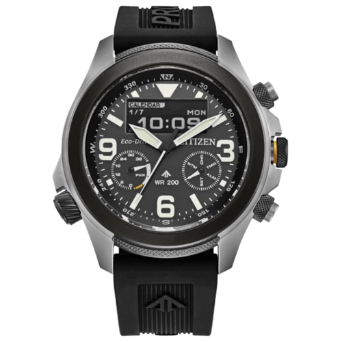Relógio Citizen Promaster Land Eco-Drive - JV1007 07EN Preto