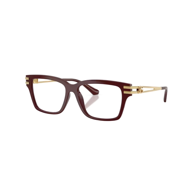 Óculos de Grau Dolce & Gabbana 0DG5117 3091 54 Acetato Bordô 1