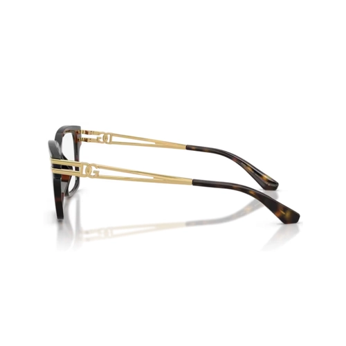 Óculos de Grau Dolce & Gabbana 0DG5117 502 54 Acetato Marrom Mesclado