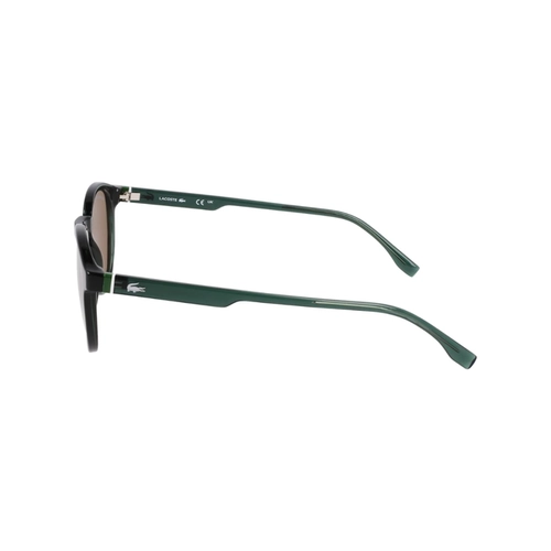 Óculos de Sol Lacoste L6030S N301 50 Acetato Verde com lentes na cor Marrom