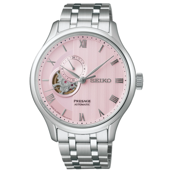 Relógio Seiko Presage Japanese Garden - SSA465J1 B3SX Rosa 1