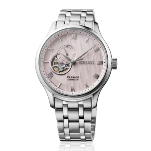 Relógio Seiko Presage Japanese Garden - SSA465J1 B3SX Rosa