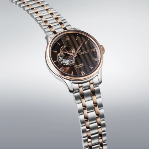 Relógio Seiko Presage Japanese Garden - SSA466J1 N3SR Bicolor
