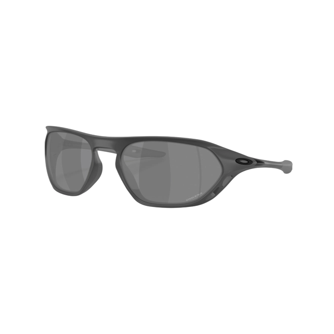 Óculos de Sol Oakley 0OO9537L 95370261 Acetato Cinza Escuro Fosco com lentes na cor Preto Prizm 1