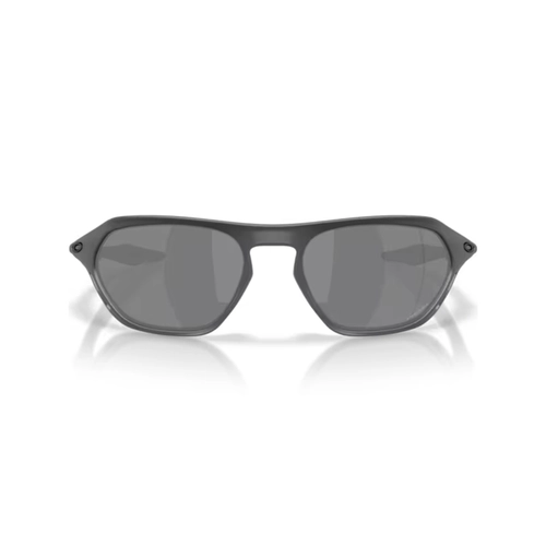 Óculos de Sol Oakley 0OO9537L 95370261 Acetato Cinza Escuro Fosco com lentes na cor Preto Prizm