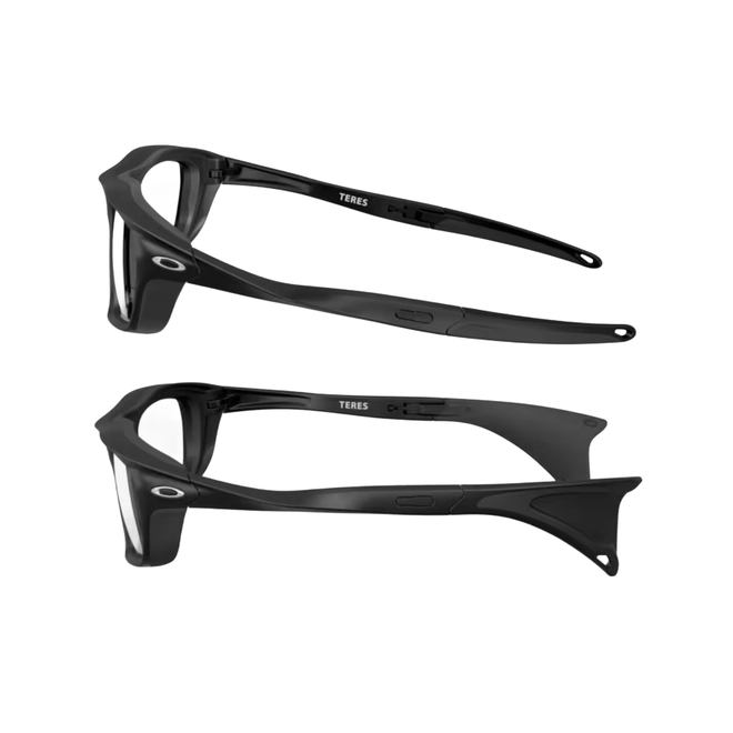 Óculos de Grau Oakley 0OX8215 82150156 Acetato Preto Acetinado Fosco 3