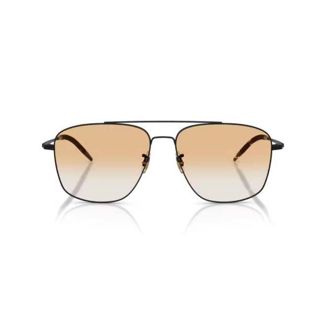 Óculos de Sol Oliver Peoples 0OV1380 5062 58 Metal Preto Fosco com lentes Demonstrativas Marrom Degradê 2