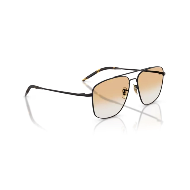 Óculos de Sol Oliver Peoples 0OV1380 5062 58 Metal Preto Fosco com lentes Demonstrativas Marrom Degradê 3