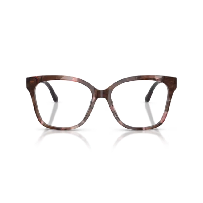 Óculos de Grau Michael Kors 0MK4203U 3175 55 Acetato Rosa e Marrom Mesclado 2