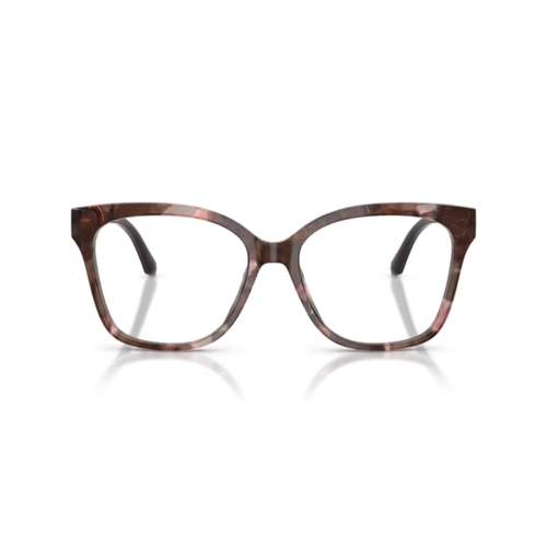 Óculos de Grau Michael Kors 0MK4203U 3175 55 Acetato Rosa e Marrom Mesclado