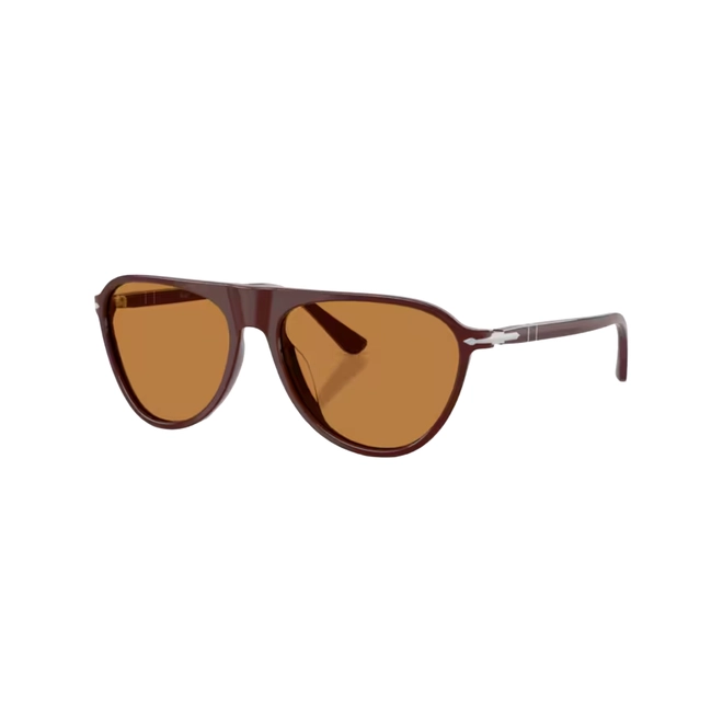 Óculos de Sol Persol 0PO3404S 12587357 Acetato Vinho com lentes na cor Laranja 1