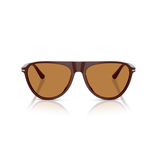Óculos de Sol Persol 0PO3404S 12587357 Acetato Vinho com lentes na cor Laranja 2