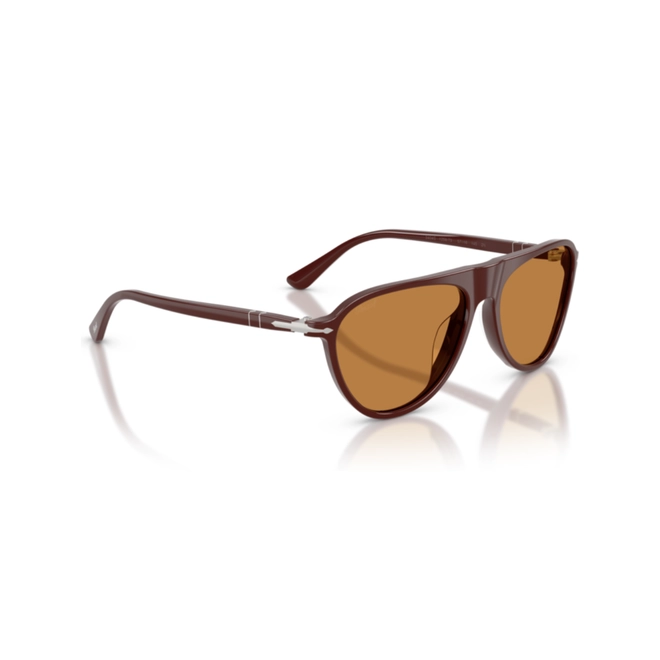 Óculos de Sol Persol 0PO3404S 12587357 Acetato Vinho com lentes na cor Laranja 3