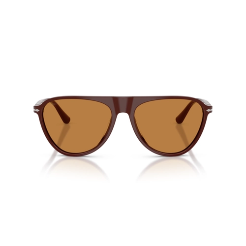Óculos de Sol Persol 0PO3404S 12587357 Acetato Vinho com lentes na cor Laranja