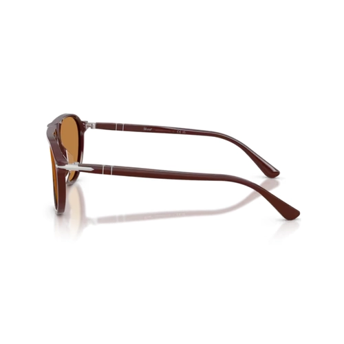 Óculos de Sol Persol 0PO3404S 12587357 Acetato Vinho com lentes na cor Laranja