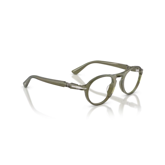 Óculos de Grau Persol 0PO3410V 1142 49 Acetato Verde Oliva 3