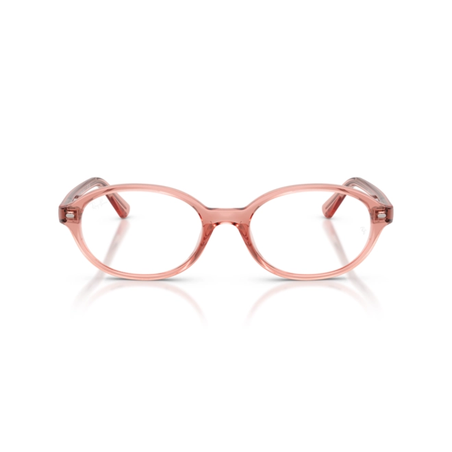 Óculos de Grau Ray-Ban 0RX7273L 8535 52 Propionato Rosa Transparente Polido 2