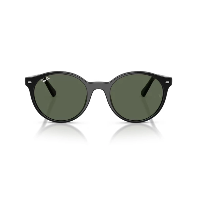 Óculos de Sol Ray-Ban 0RB4481L 901/7152 Propionato Preto com lentes na cor Verde 2