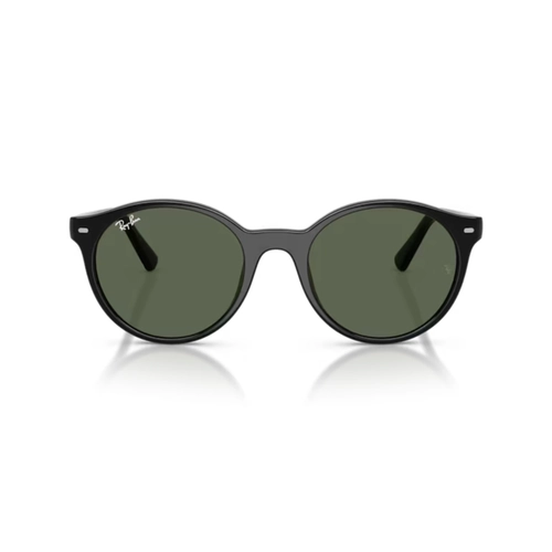 Óculos de Sol Ray-Ban 0RB4481L 901/7152 Propionato Preto com lentes na cor Verde