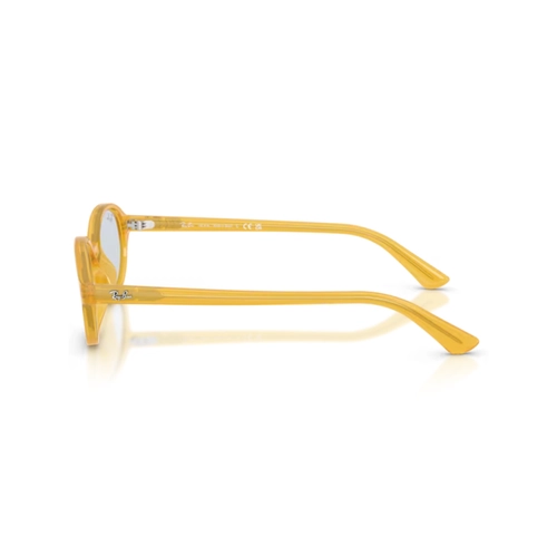 Óculos de Sol Ray-Ban 0RB4482L 68947252 Acetato Amarelo com lentes na cor Azul