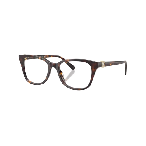 Óculos de Grau Swarovski 0SK2073 1002 52 Acetato Marrom Mesclado