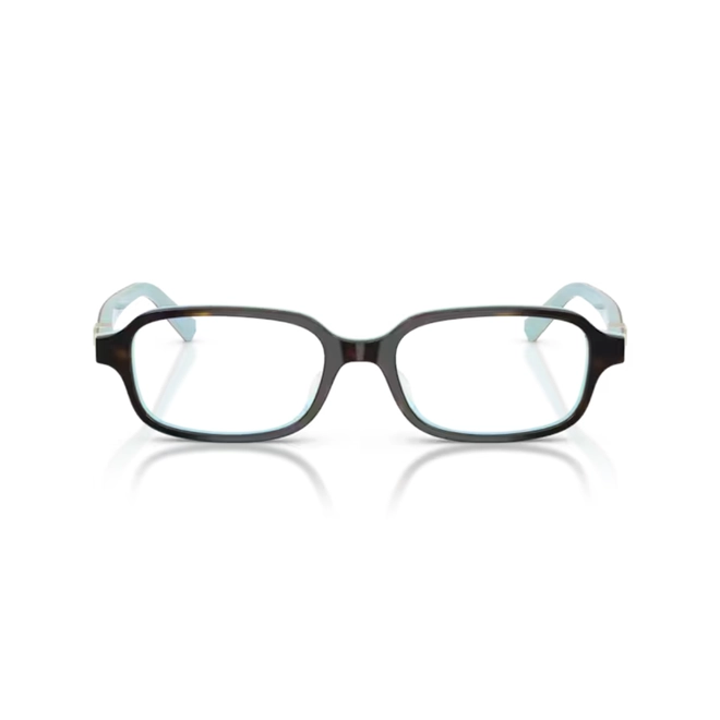 Óculos de Grau Tiffany 0TF2307D 8134 52 Acetato Marrom Mesclado e Azul 2