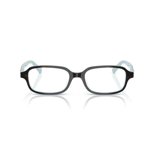 Óculos de Grau Tiffany 0TF2307D 8134 52 Acetato Marrom Mesclado e Azul