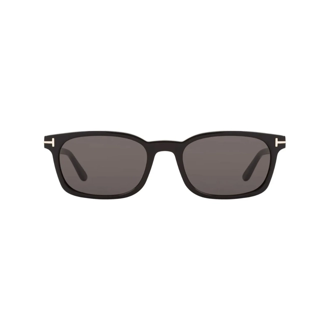 Óculos de Sol Tom Ford FT1300_5301A Acetato Preto com lentes na cor Cinza 2