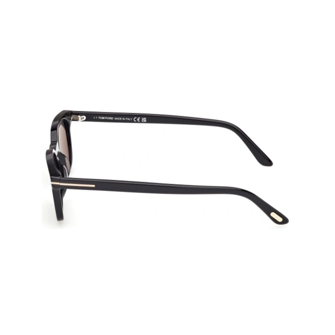 Óculos de Sol Tom Ford FT1300_5301A Acetato Preto com lentes na cor Cinza 4