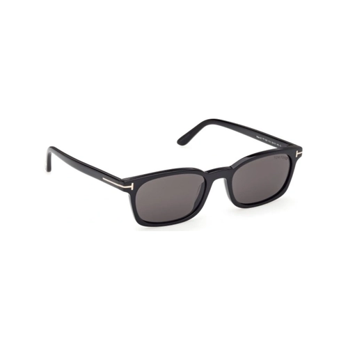 Óculos de Sol Tom Ford FT1300_5301A Acetato Preto com lentes na cor Cinza