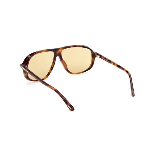 Óculos de Sol Tom Ford FT1208_6153E Acetato Marrom Mesclado com lentes na cor Marrom 5