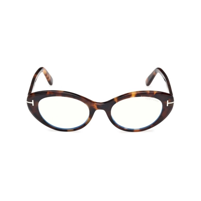 Óculos de Grau Tom Ford FT6092-B_50052 Acetato Marrom Mesclado 2
