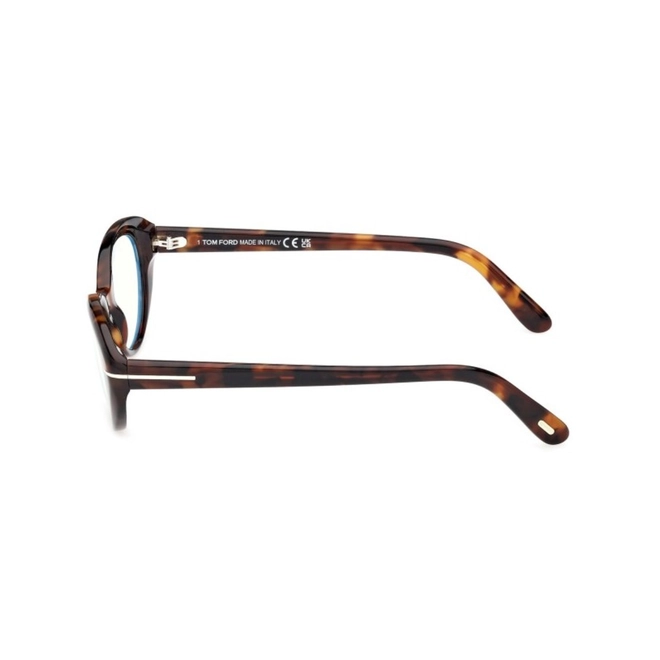 Óculos de Grau Tom Ford FT6092-B_50052 Acetato Marrom Mesclado 4