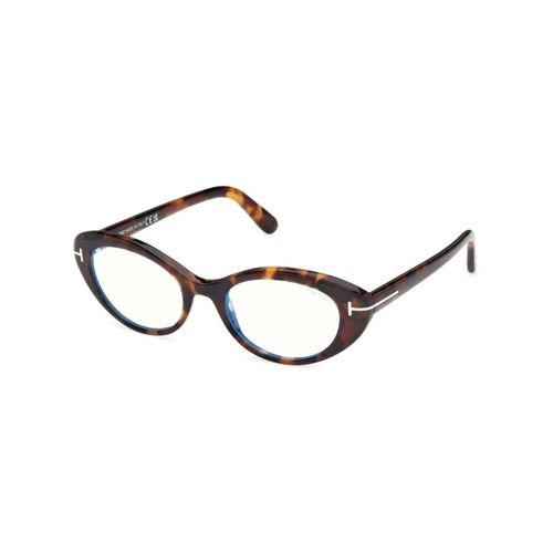 Óculos de Grau Tom Ford FT6092-B_50052 Acetato Marrom Mesclado