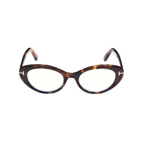 Óculos de Grau Tom Ford FT6092-B_50052 Acetato Marrom Mesclado