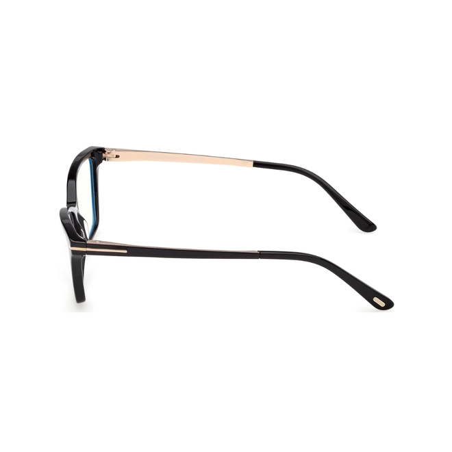 Óculos de Grau Tom Ford FT6135-B_56001 Acetato Preto 3