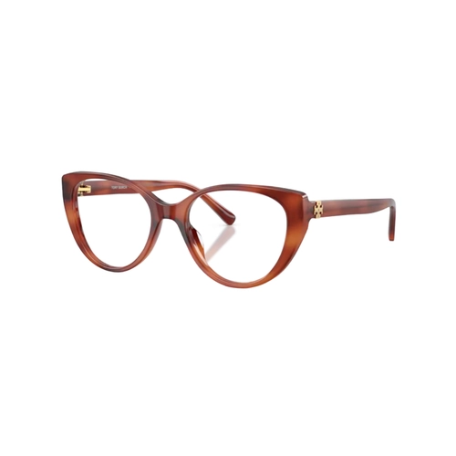 Óculos de Grau Tory Burch 0TY2177U 2083 52 Acetato Marrom Mesclado