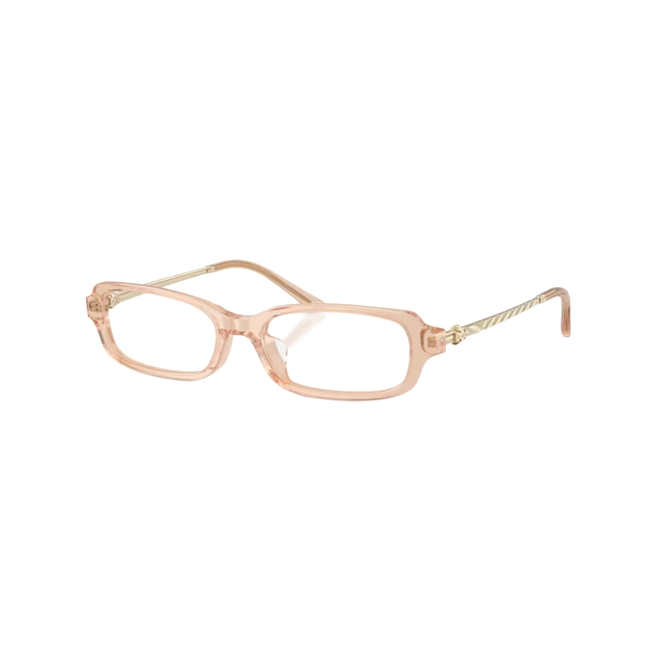 Óculos de Grau Tory Burch 0TY2176D 1954 54 Acetato Marrom Claro Transparente 1