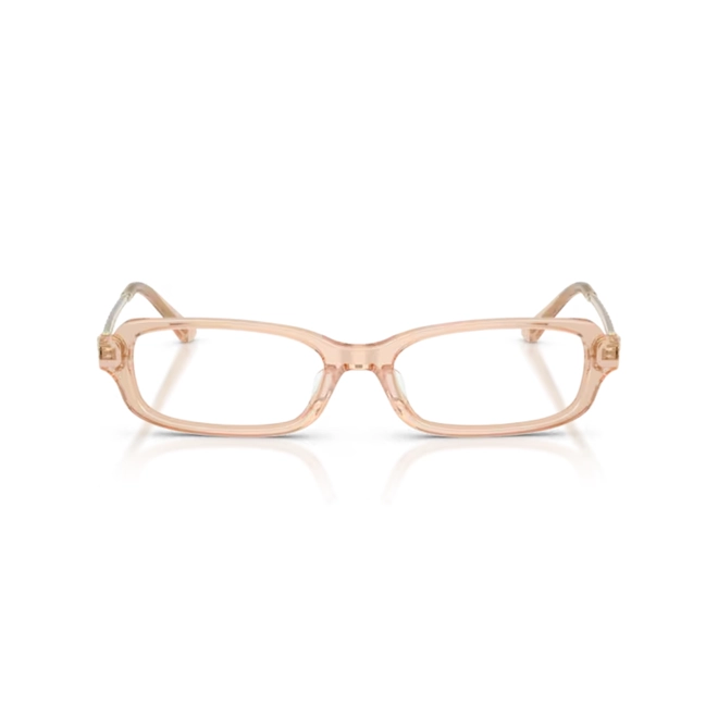 Óculos de Grau Tory Burch 0TY2176D 1954 54 Acetato Marrom Claro Transparente 2