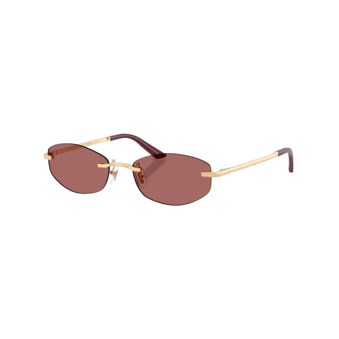 Óculos de Sol Versace 0VE2308D 15236954 Metal Dourado com lentes na cor Violeta 1
