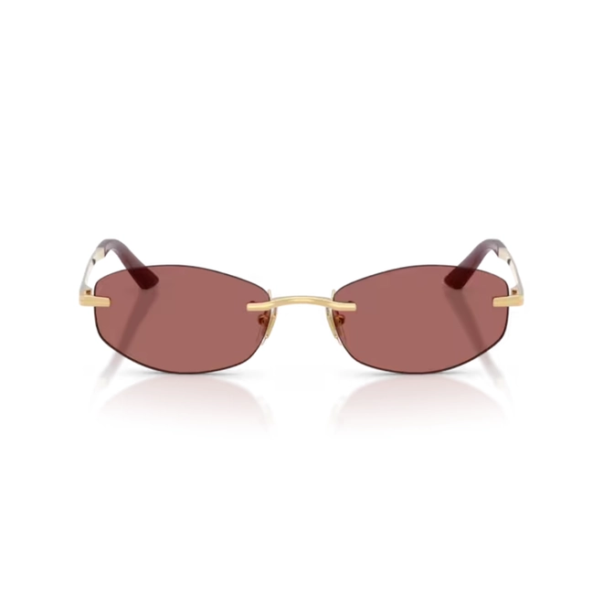 Óculos de Sol Versace 0VE2308D 15236954 Metal Dourado com lentes na cor Violeta 2
