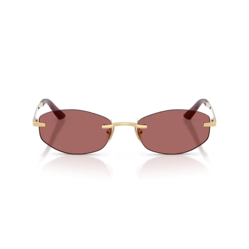 Óculos de Sol Versace 0VE2308D 15236954 Metal Dourado com lentes na cor Violeta