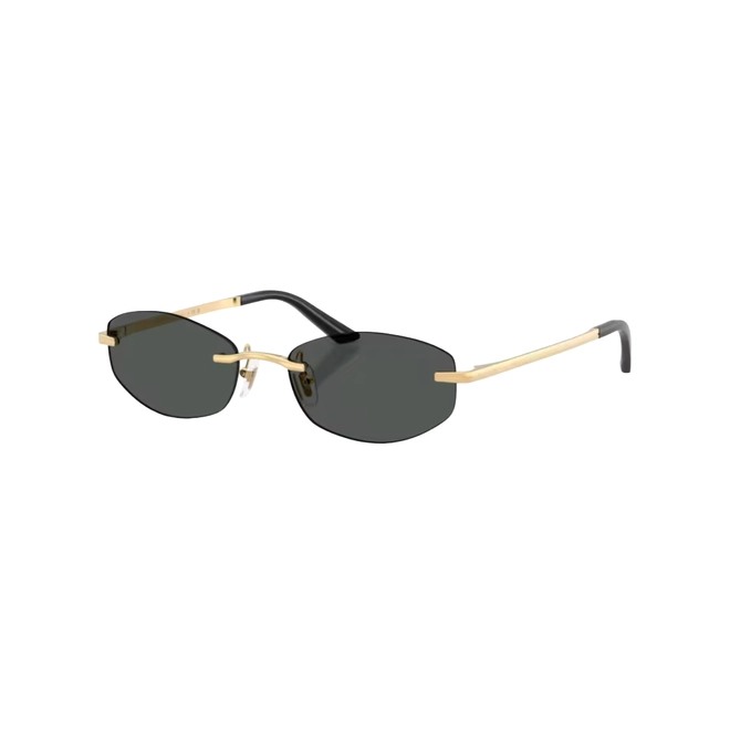 Óculos de Sol Versace 0VE2308D 15238754 Metal Dourado com lentes na cor Cinza Escuro 1