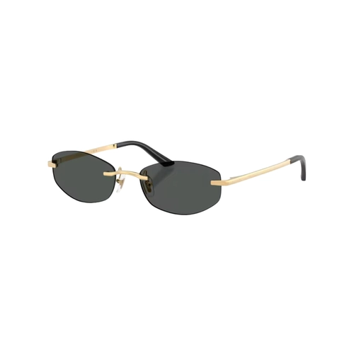Óculos de Sol Versace 0VE2308D 15238754 Metal Dourado com lentes na cor Cinza Escuro