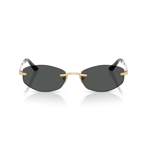 Óculos de Sol Versace 0VE2308D 15238754 Metal Dourado com lentes na cor Cinza Escuro