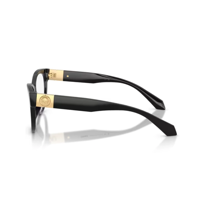 Óculos de Grau Versace 0VE3402U GB1 54 Acetato Preto 3