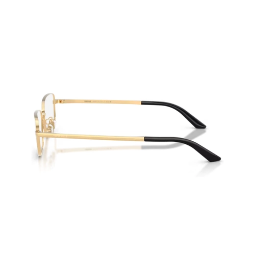 Óculos de Grau Versace 0VE1324D 1523 54 Aço Dourado