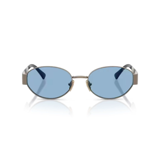 Óculos de Sol Vogue 0VO4362S 51387254 Metal Dourado com lentes na cor Azul 2