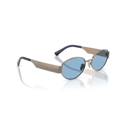 Óculos de Sol Vogue 0VO4362S 51387254 Metal Dourado com lentes na cor Azul