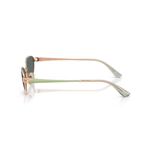 Óculos de Sol Vogue 0VO4369S 51528156 Metal Rose com lentes na cor Cinza Escuro Polarizado